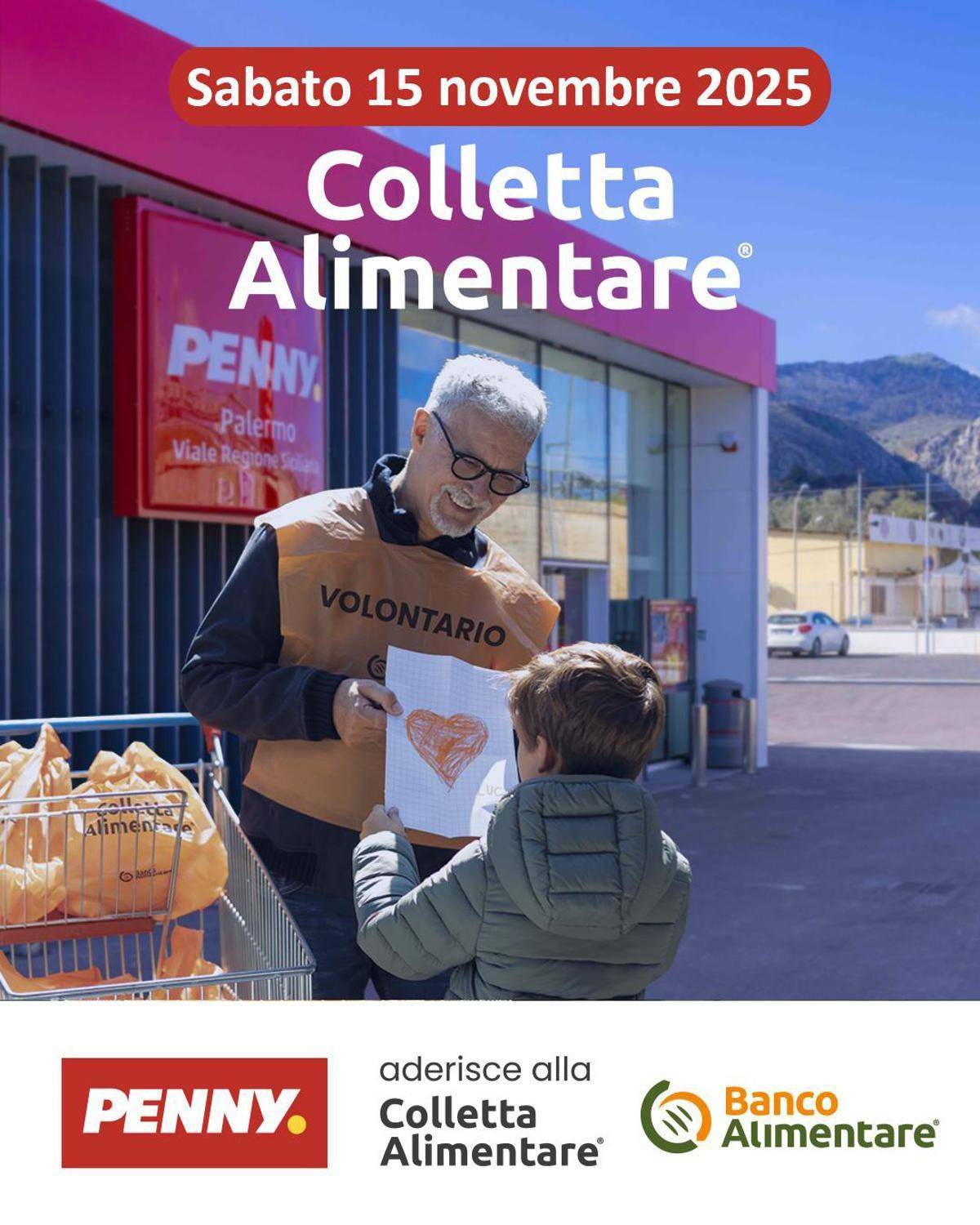Solidarietà, Il 15 Novembre Giornata Nazionale Colletta Alimentare In Tutti I Punti Vendita Penny