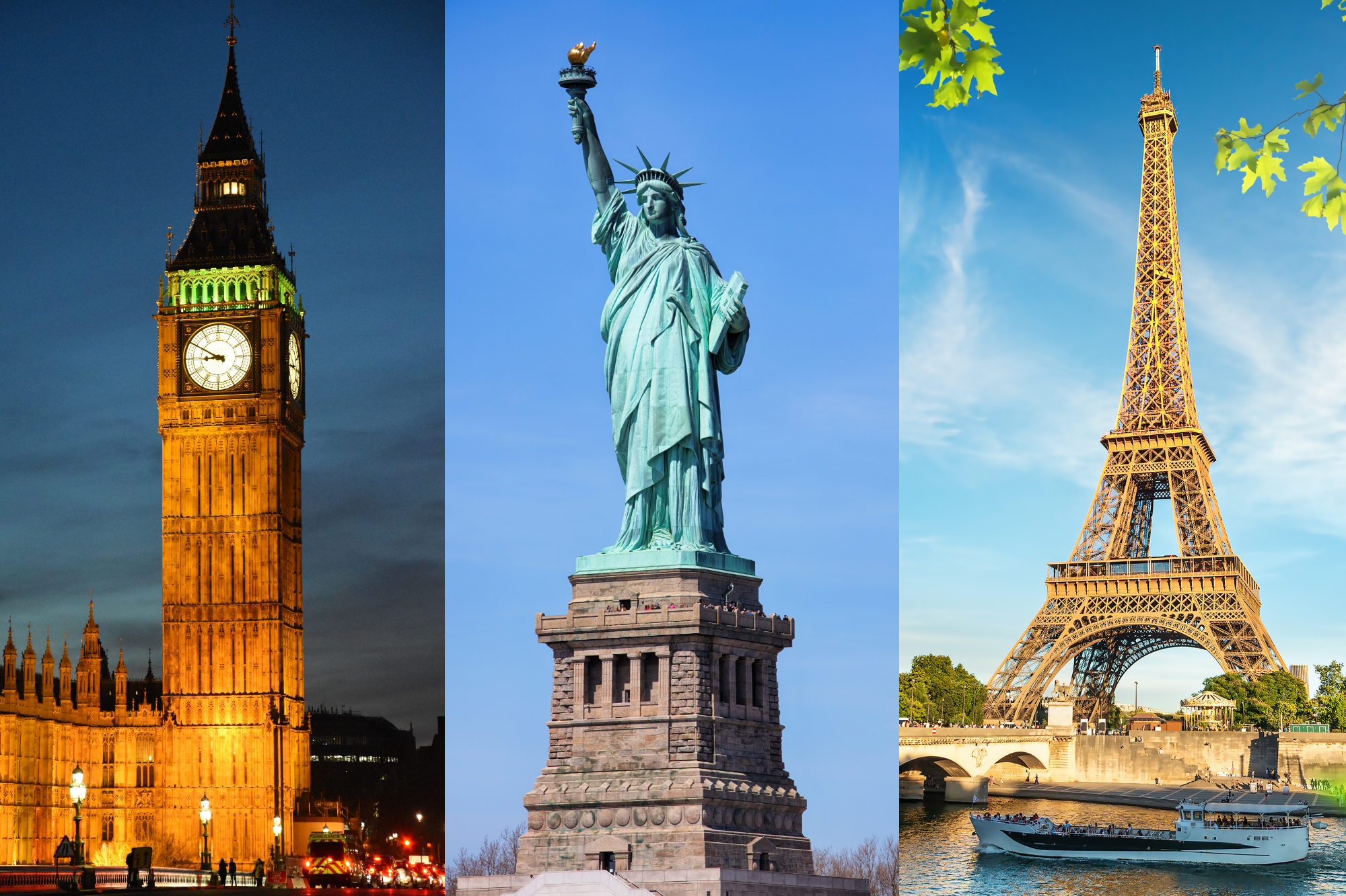 Londra Newyork Parigi