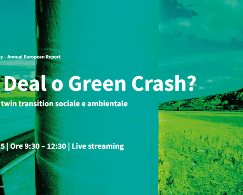 'Green deal o Green crash?', il punto su transizione sociale e ambientale