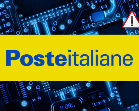 Poste italiane down canva
