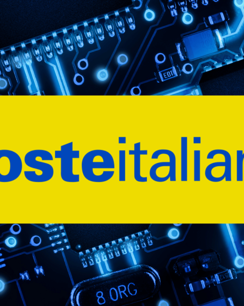 Poste italiane down canva