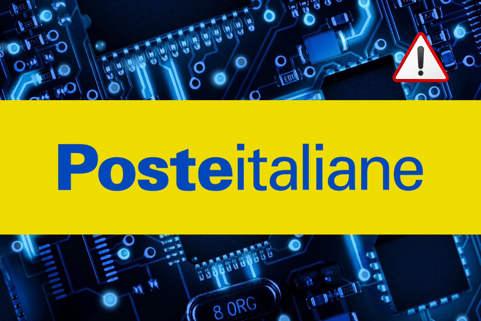 Poste italiane down canva