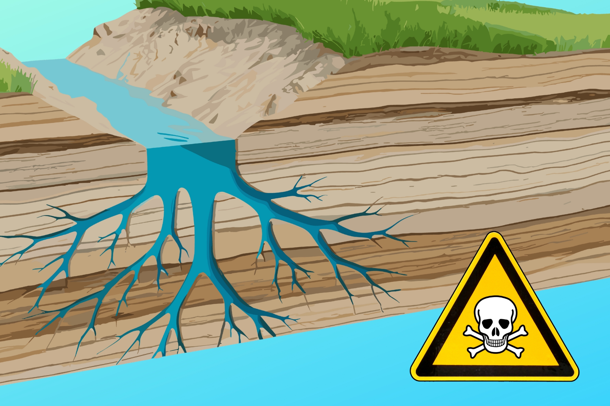 Falde acquifere inquinate veleno canva