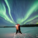 Aurora boreale foto Lorenzo Mirando