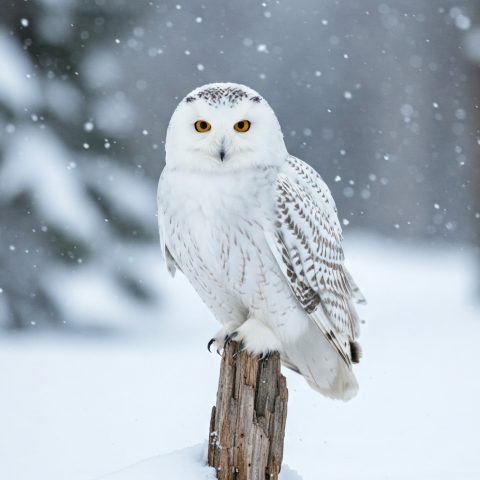 Gufo delle nevi svezia canva