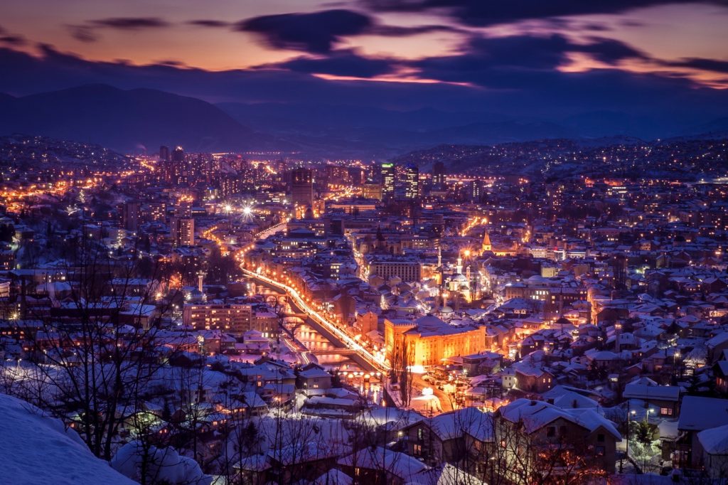Sarajevo dall'alto