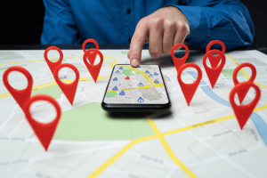 Maps navigatore citta canva