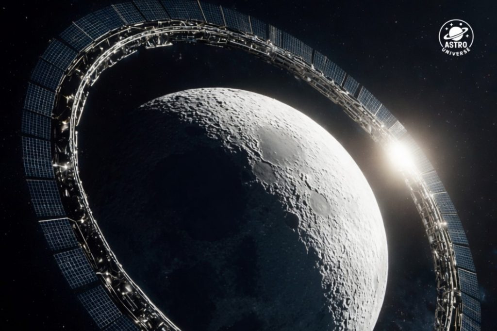 Luna ring immagine social ai astro universe