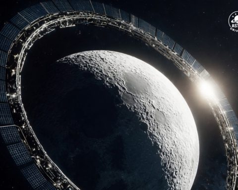 Luna ring immagine social ai astro universe