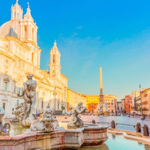 Piazza navona roma canva