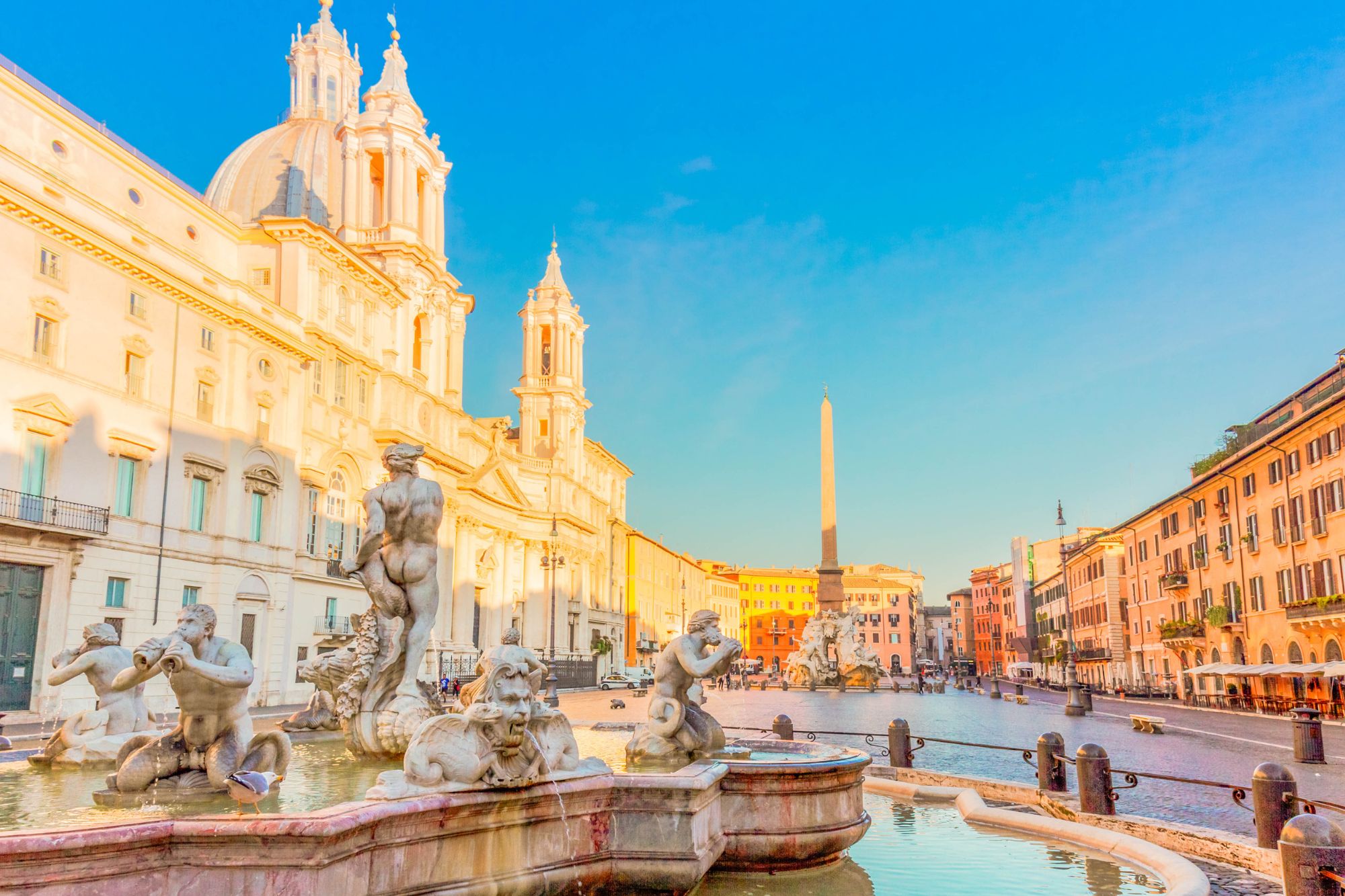 Piazza navona roma canva