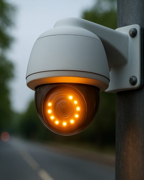 Telecamera sorveglianza canva