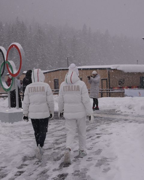 Olimpiadi Invernali Milano Cortina 2026 Villaggio Olimpico di Flames (Ipa/Fotogramma)