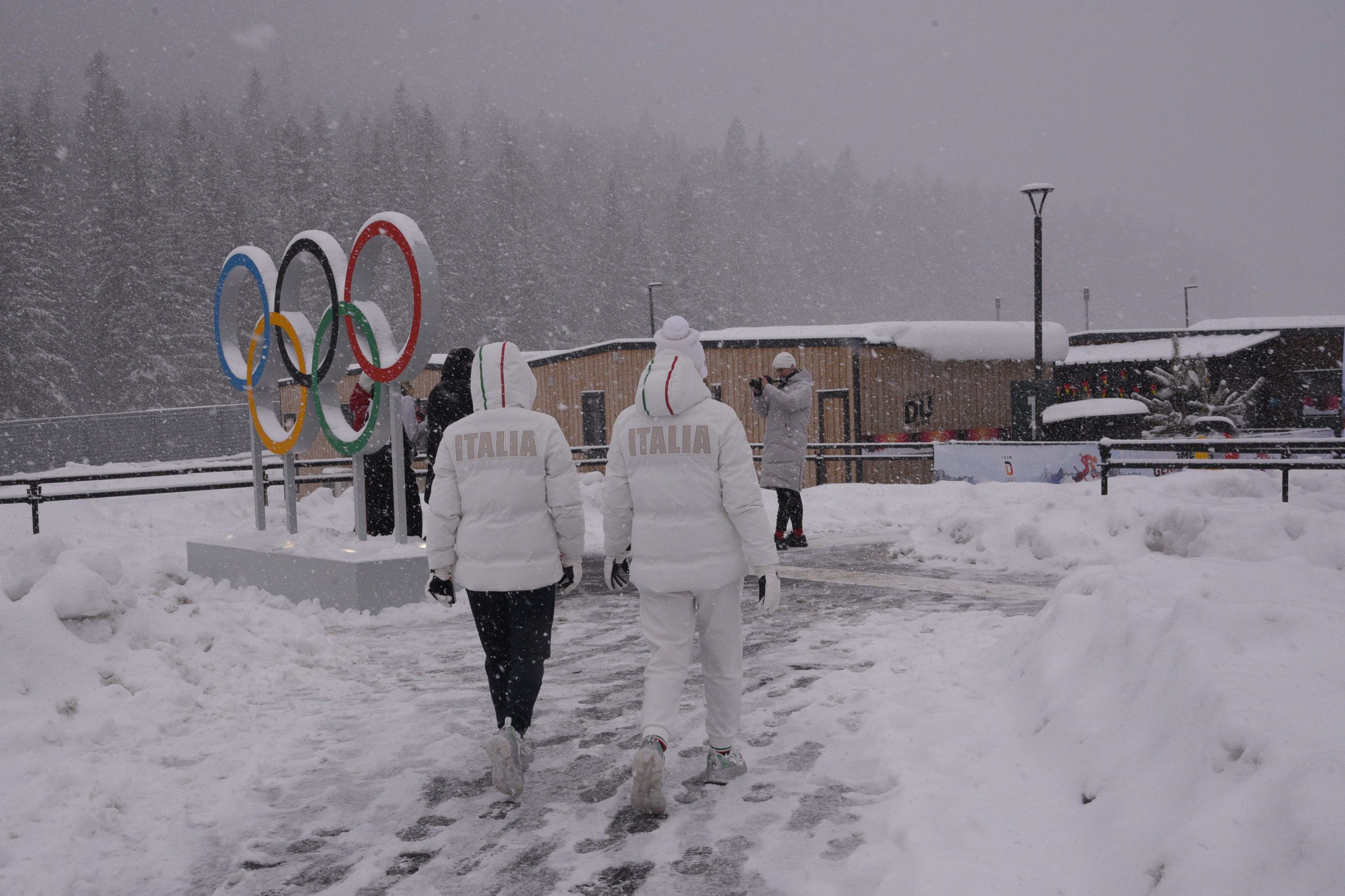 Olimpiadi Invernali Milano Cortina 2026 Villaggio Olimpico di Flames (Ipa/Fotogramma)