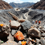 Metalli rari miniera canva