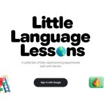 Little Language Lessons homepage