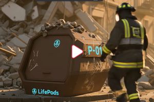 lifepods capsule sopravvivenza per guerra e calamità naturali