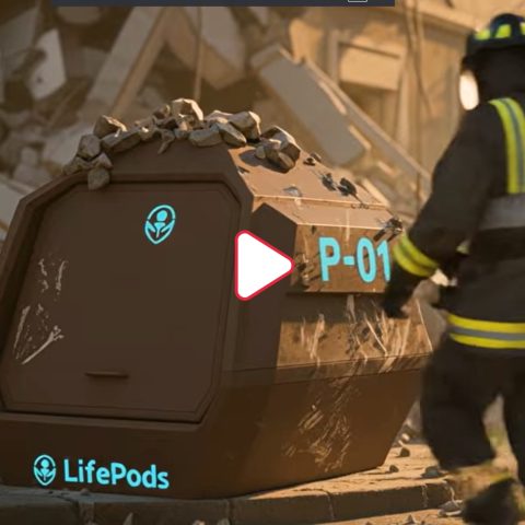 lifepods capsule sopravvivenza per guerra e calamità naturali