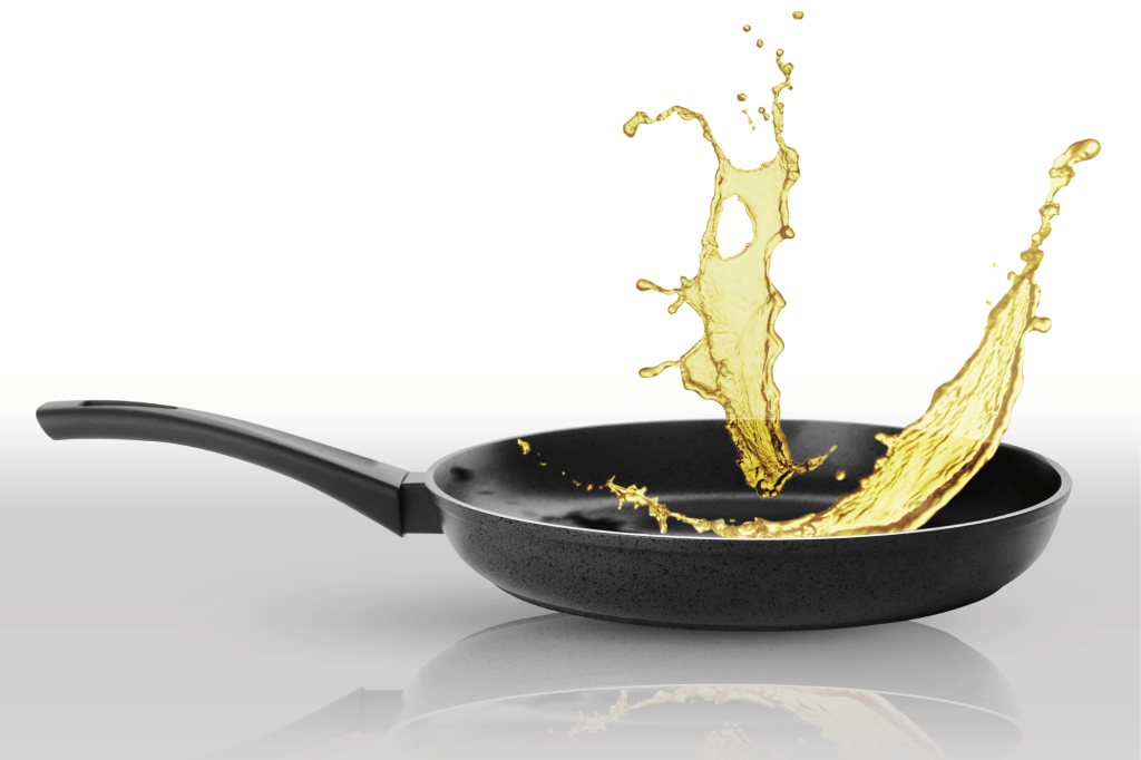 Padella olio frittura
