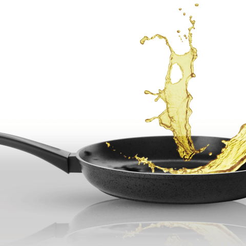 Padella olio frittura