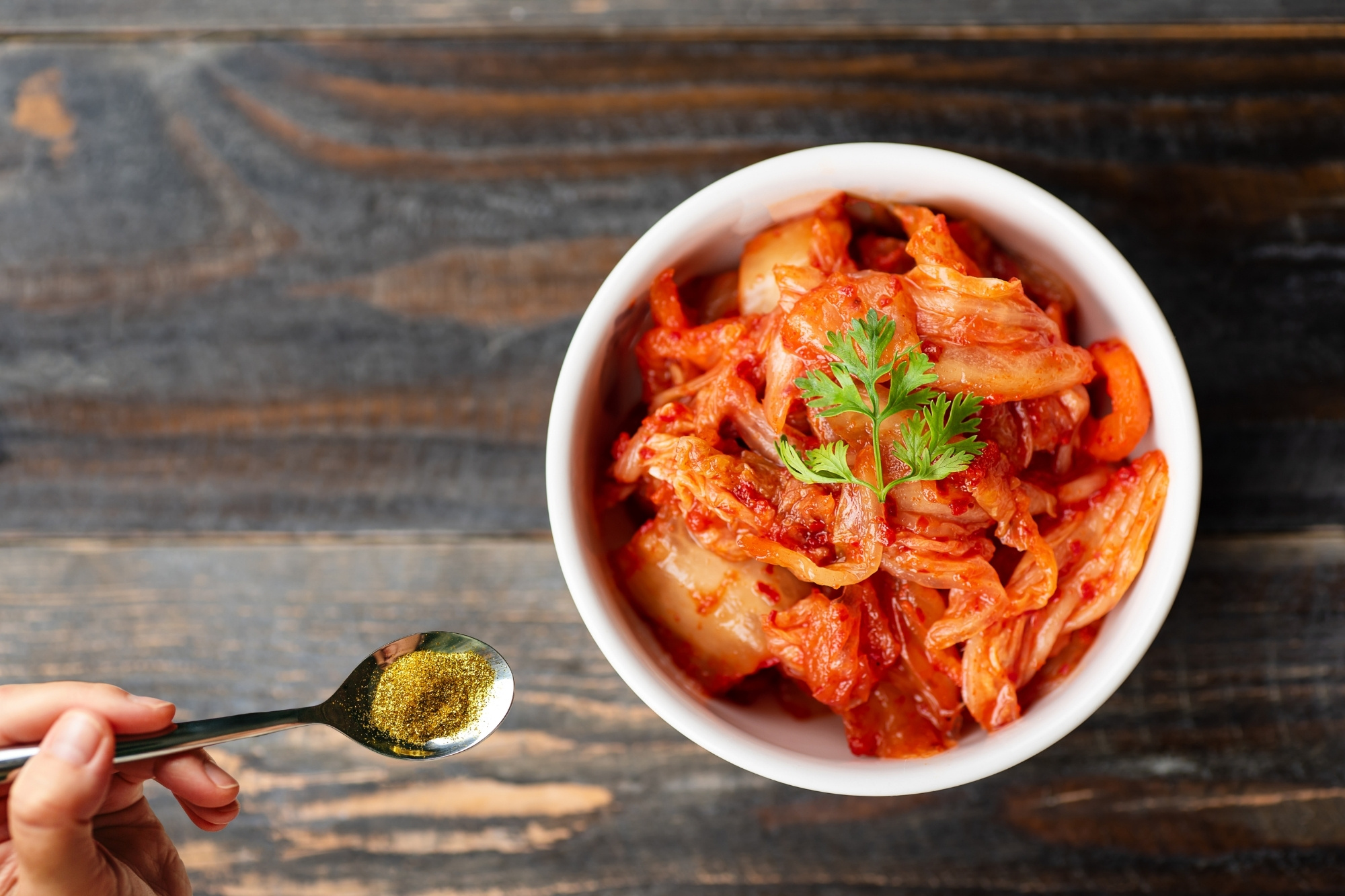 Kimchi assorbe nanoplastiche dall'intestino