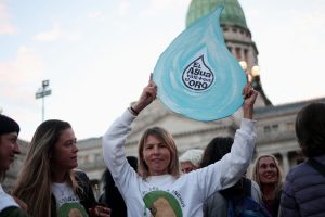 Manifestanti argentina afp