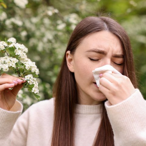 Allergia polline canva