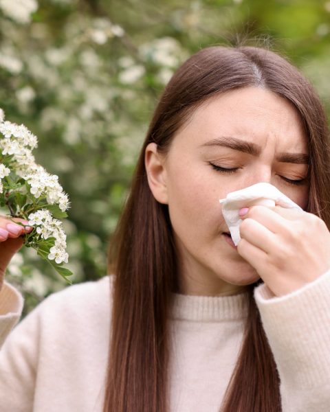 Allergia polline canva