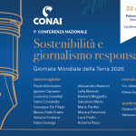 A Milano la prima conferenza nazionale Sostenibilità e giornalismo responsabile Diretta domani dalle 9:30
