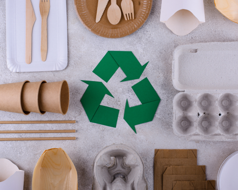 Imballaggi economia circolare canva