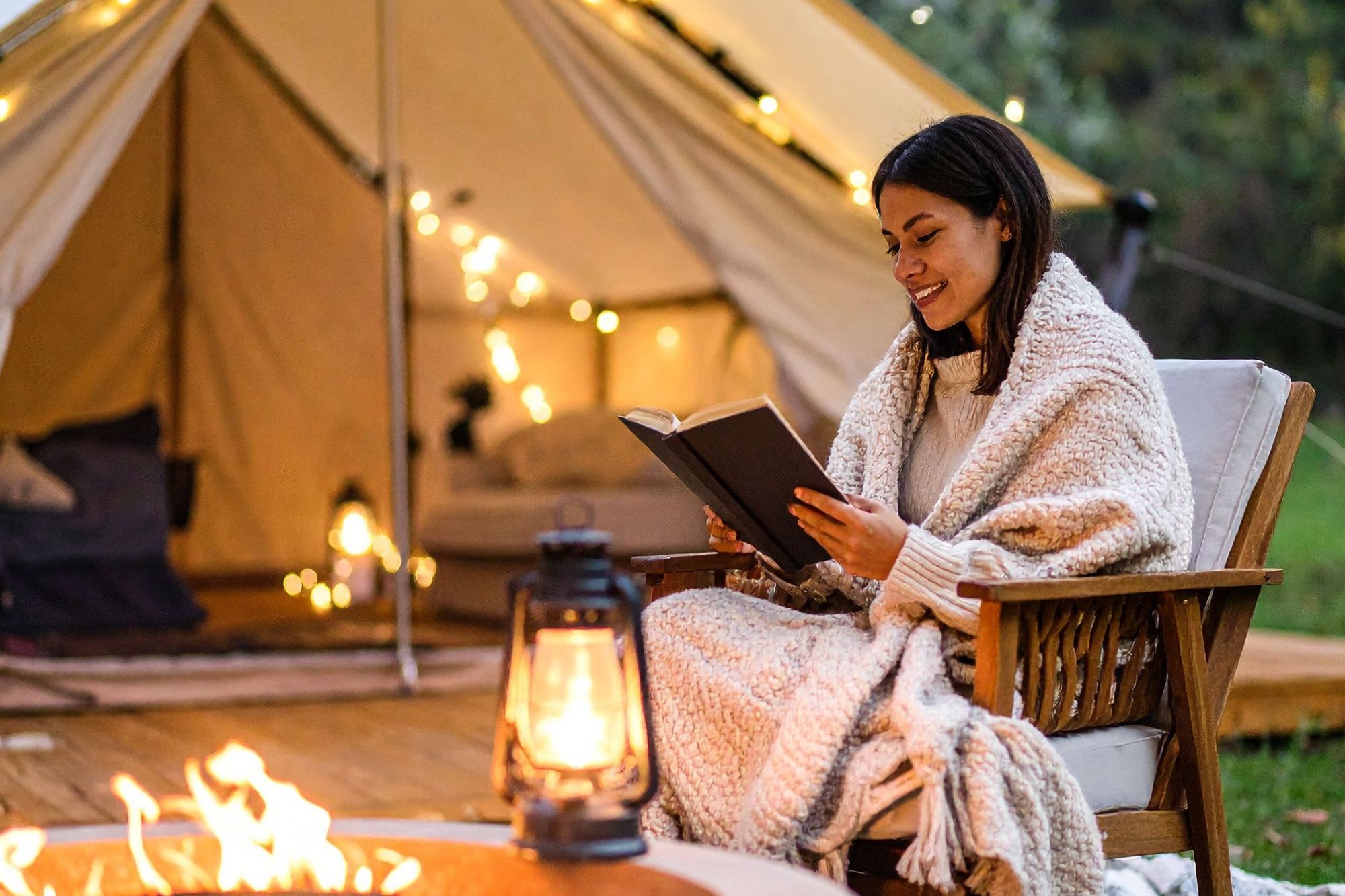 Turismo glamping outdoor - Canva