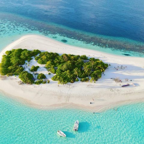 Maldive sabbia canva