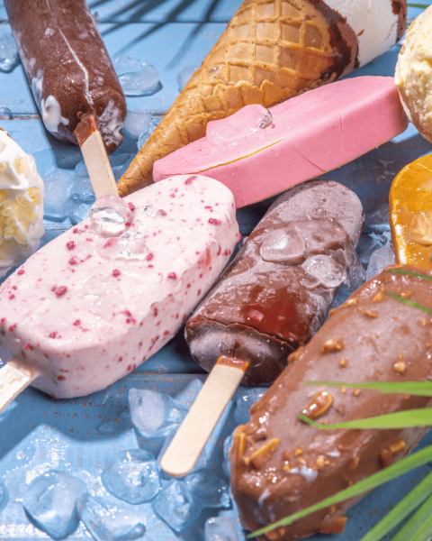 Gelati confezionati canva