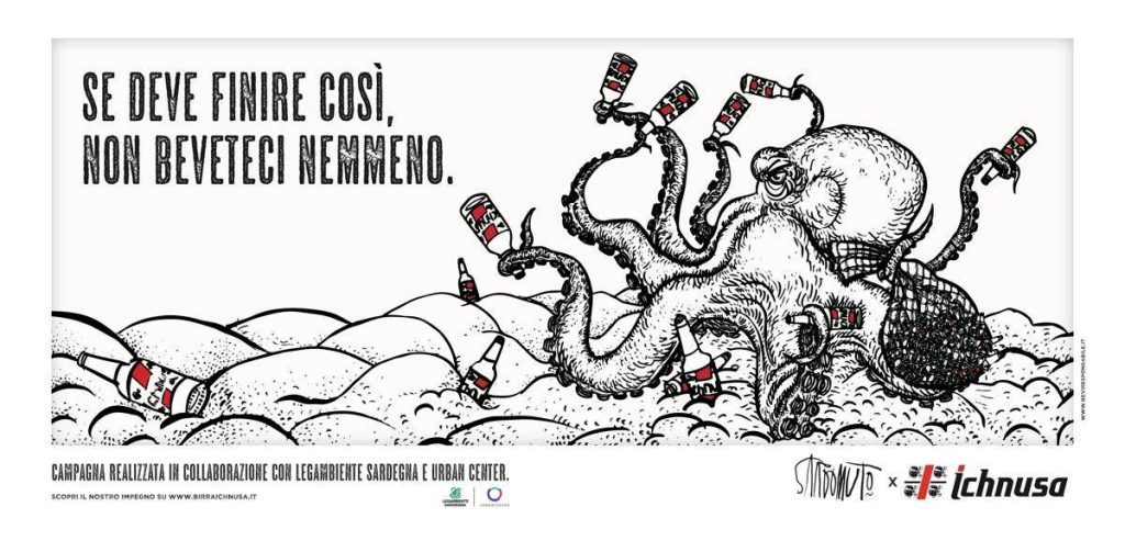 Ambiente, Ichnusa si affida all'arte sarda per sensibilizzare contro l'abbandono del vetro