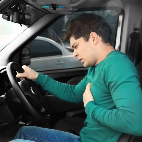 Infarto autista camion