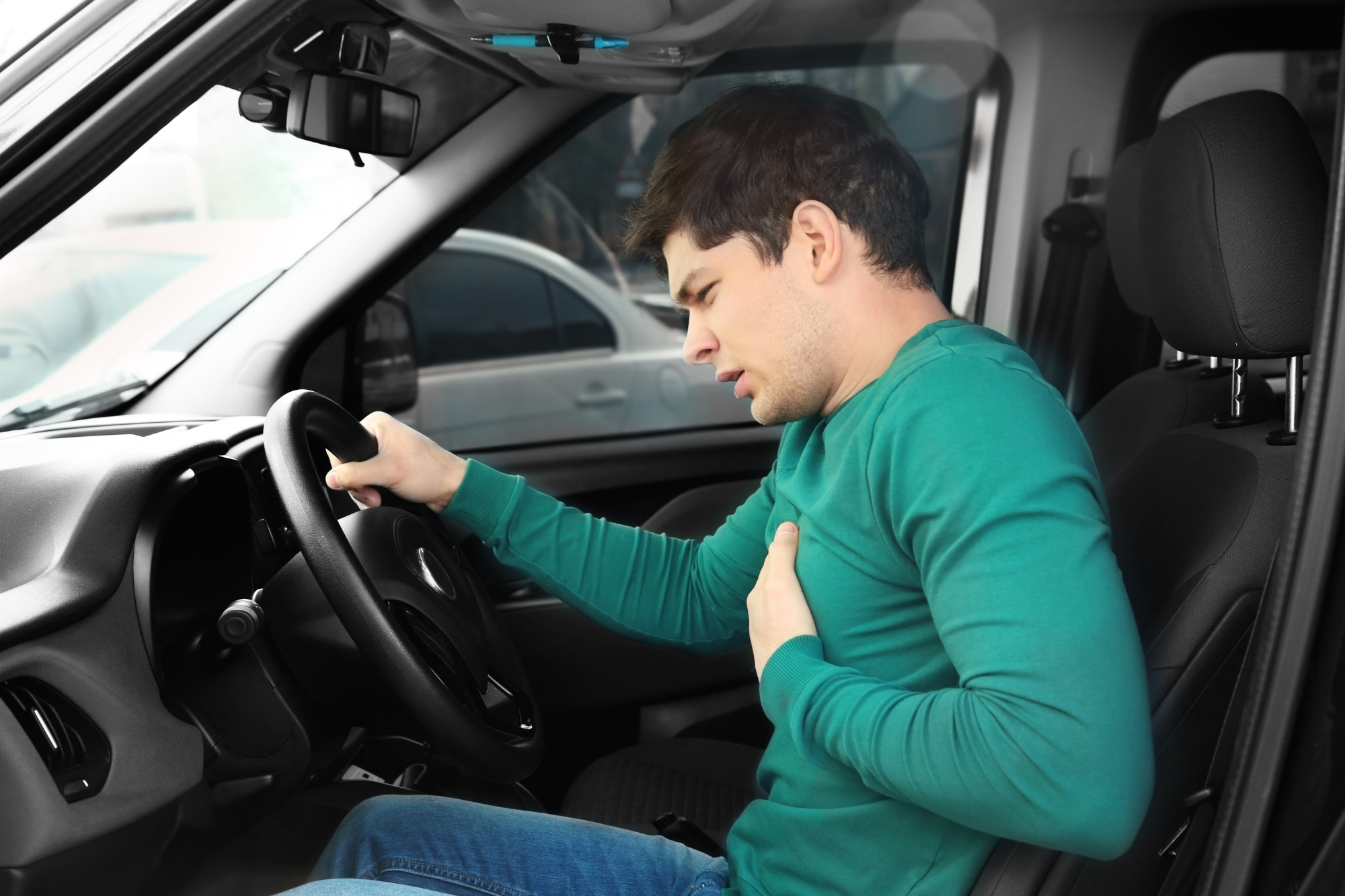 Infarto autista camion