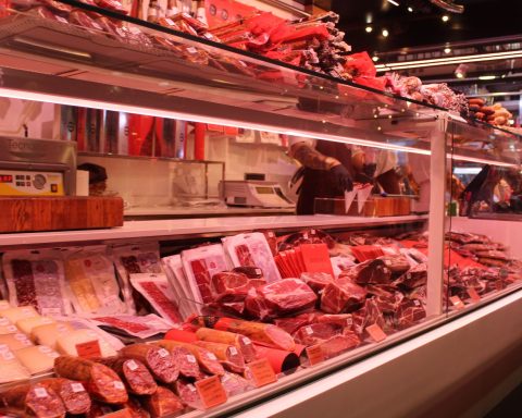 Banco carne macelleria canva