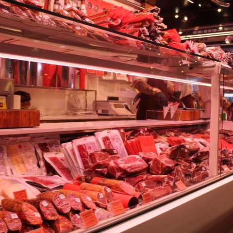 Banco carne macelleria canva