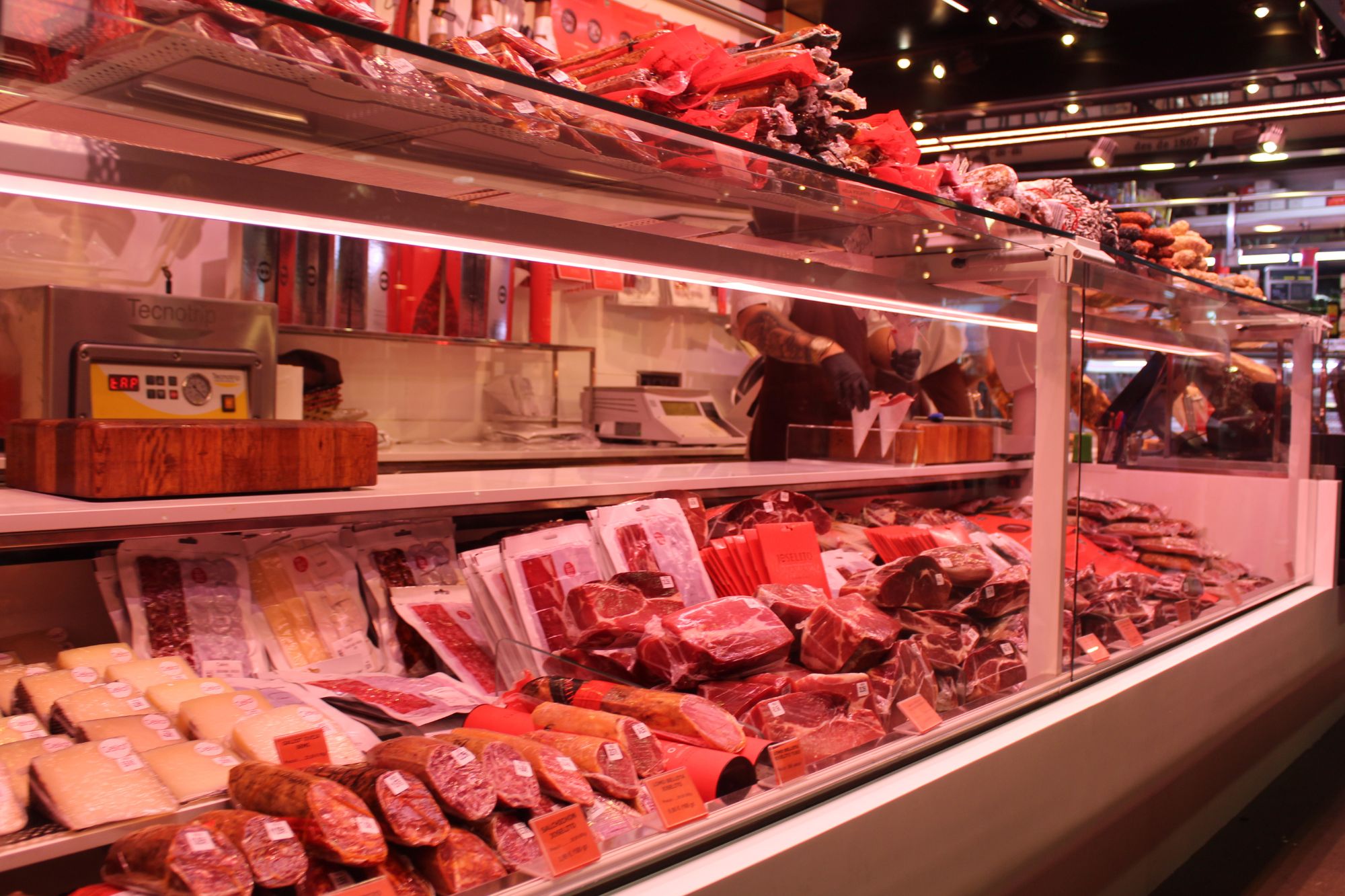 Banco carne macelleria canva