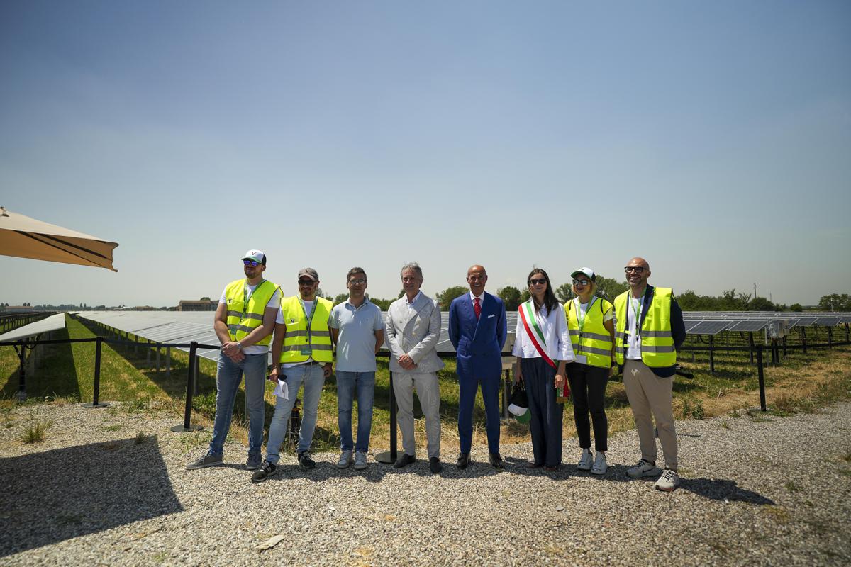 Sostenibilità, Viridis Energia Spa inaugura l'impianto solare di Poviglio da 12 Mwp, valore per il territorio