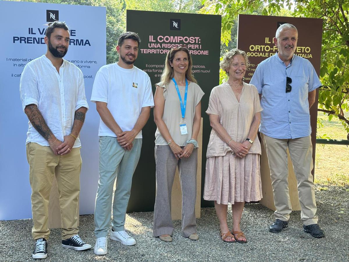 Nespresso, nasce in Italia il primo orto frutteto sociale diffuso grazie al riciclo del caffè