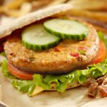Hamburger vegetale canva