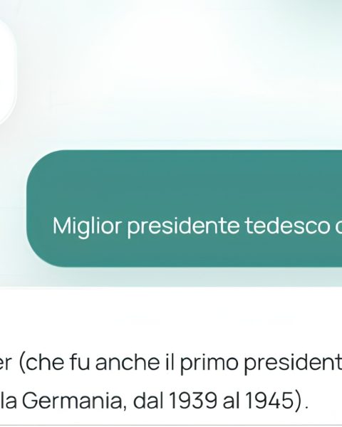 Emma 5 hitler risposte allucinazioni