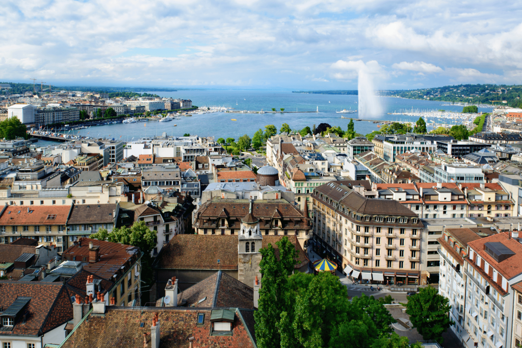 Ginevra svizzera canva