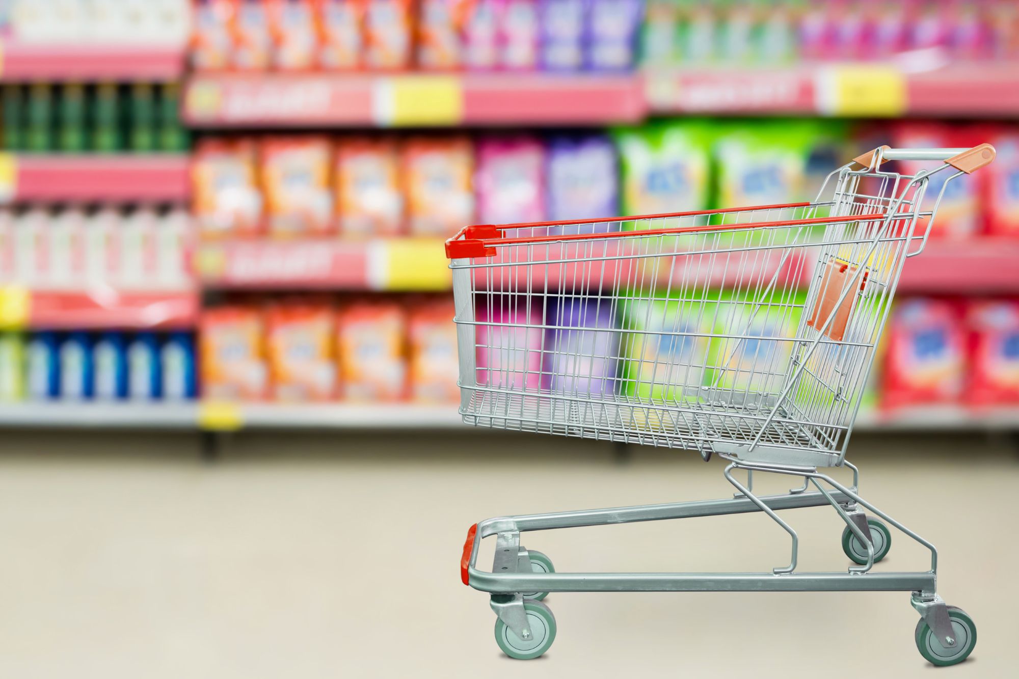 Packaging prodotti supermercato spesa canva