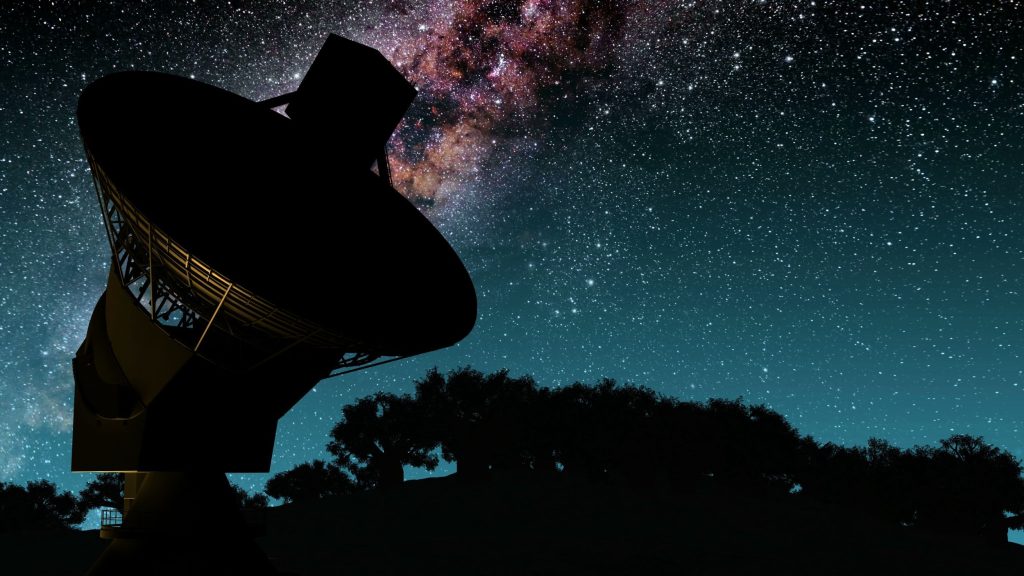Milky way alaxy night timelapse