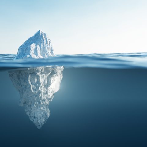 Iceberg sciolto canva