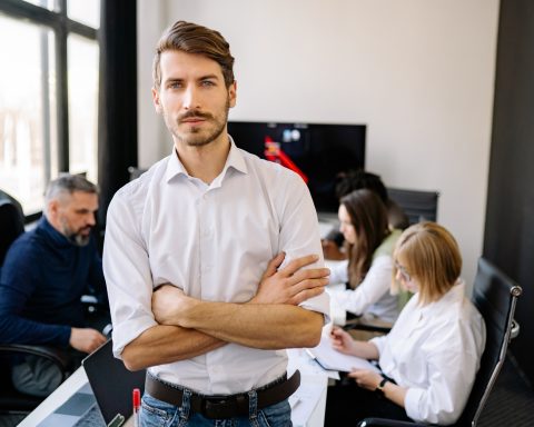 Narcisista capo smart working canva
