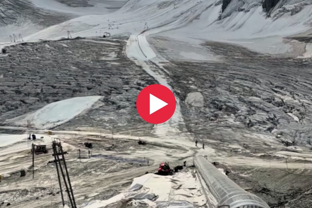 Federica brignone plateau rosa senza neve video fi