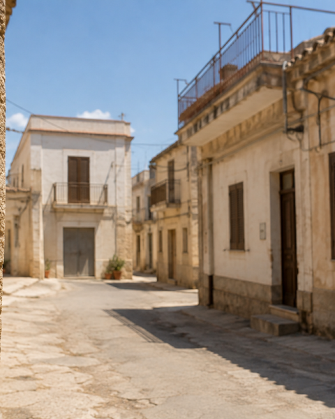 Caldo estremo e strade deserte